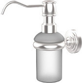  Waverly Place Collection Wall Mounted Soap Dispenser, Premium Finish, Satin Chrome