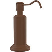  Waverly Place Collection Free Standing Soap Dispenser, Premium Finish, Rustic Bronze