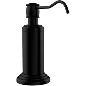  Waverly Place Collection Vanity Top Soap Dispenser, Matte Black