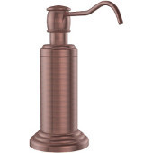  Waverly Place Collection Free Standing Soap Dispenser, Premium Finish, Antique Copper