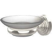  Waverly Place Collection Wall Mounted Soap Dish, Premium Finish, Polished Nickel