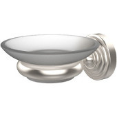  Waverly Place Collection Wall Mounted Soap Dish, Premium Finish, Satin Nickel