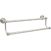  Waverly Place Collection 18'' W Double Towel Bar, Premium Finish, Polished Nickel
