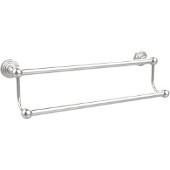  Waverly Place Collection 18'' W Double Towel Bar, Premium Finish, Satin Chrome