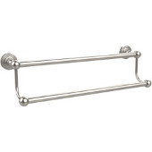 Waverly Place Collection 18'' W Double Towel Bar, Premium Finish, Satin Nickel