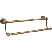  Waverly Place Collection 24'' W Double Towel Bar, Premium Finish, Brushed Bronze