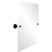  Rectangular Tilt Mirror, Waverly Place, 21''W x 26''H, Premium, Matte Black