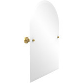  Waverly Place Arched Top Mirror, 21'' x 26'', Standard, Polished Brass