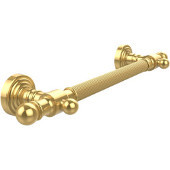 Waverly Place Collection 16'' Grab Bar with Reeded Tubing, Standard Finish, Polished Brass