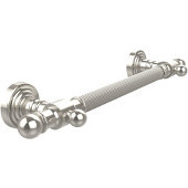  Waverly Place Collection 16'' Grab Bar with Reeded Tubing, Premium Finish, Polished Nickel