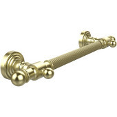  Waverly Place Collection 16'' Grab Bar with Reeded Tubing, Premium Finish, Satin Brass