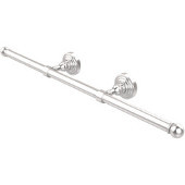  Waverly Place Collection Wall Mounted Horizontal Guest Towel Holder, Satin Chrome