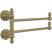  Waverly Place Collection 2 Swing Arm Towel Rail, Antique Brass
