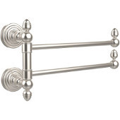  Waverly Place Collection 2 Swing Arm Towel Rail, Satin Nickel