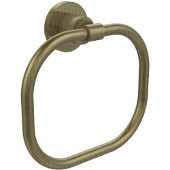  Washington Square Collection Towel Ring, Premium Finish, Antique Brass