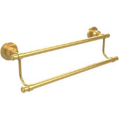  Washington Square Collection 18 Inch Double Towel Bar, Unlacquered Brass