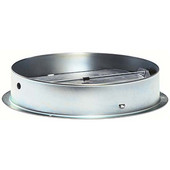  7'' Round Duct Collar with Backdraft Damper