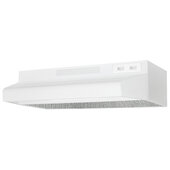  36'' Range Hood In White with Variable Speed Control and LED Lighting