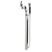  Polished Chrome Floor Mounted Tub Filler + Mixer /w additional Hand Held Shower Head, 8-7/8'' D x 38-1/2'' H