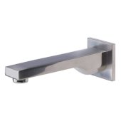  Brushed Nickel Wall Mounted Tub Filler, Bathroom Spout, 6-3/8'' D, 2-3/8'' W x 2-3/8'' D x 2-3/8'' H