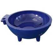  Dark Blue FireHotTub The Round Fire Burning Portable Outdoor Hot Bath Tub, 63'' Diameter x 32-5/16'' H