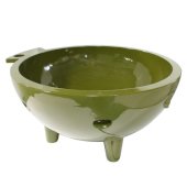  Green FireHotTub The Round Fire Burning Portable Outdoor Hot Bath Tub, 63'' Diameter x 32-5/16'' H