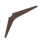  Imported ADA Workstation Support Standard Steel Bracket 29'' D x 35'' H in Copper, Sold As Pair