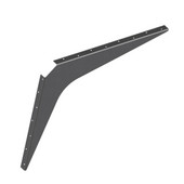  Imported ADA Workstation Support Standard Steel Bracket 29'' D x 35'' H in Primer, Sold As Pair