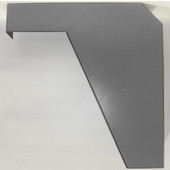  Imported ADA Vanity Bracket 21'' in Primer for 22'' to 24'' Countertop, Sold As Pair