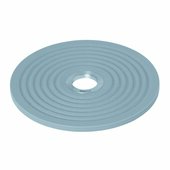  Oolong Collection Trivet Sharkskin (Grey), 5-1/2'' Diameter x 3/16'' H