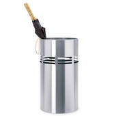  Slice Umbrella Stand Brushed Stainless Steel