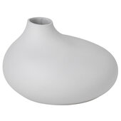  Nona Collection Porcelain Vase Micro Chip (Light Grey), 7-1/16'' W x 7-1/16'' D x 4-5/16'' H