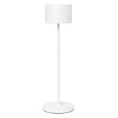  Farol Collection Mobile Rechargeable LED Lamp in White, 4-5/16'' Diameter x 13-3/16'' H