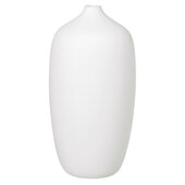  Ceola Collection Vase Ceramic in White, 5'' Diameter x 10'' H
