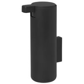  Modo Collection Wall Mounted 6 oz Soap Dispenser in Black Titanium-Coated Steel, 3-9/16'' W x 2-1/8'' D x 6-7/16'' H