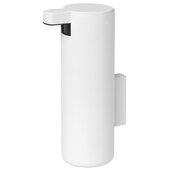  Modo Collection Wall Mounted 6 oz Soap Dispenser in White Titanium-Coated Steel, 3-9/16'' W x 2-1/8'' D x 6-7/16'' H