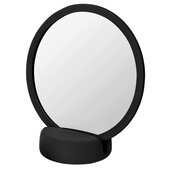  Sono Collection Vanity Mirror with 5x Magnification and Holder in Black, 7-5/16'' W x 6-11/16'' D x 3-3/8'' H