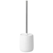  Sono Collection Freestanding Bathroom Toilet Brush in White, 4-1/2'' Diameter x 15-3/8'' H