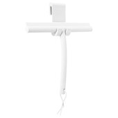  Vipo Collection Shower Squeegee with Hanger in White, 12-1/4'' W x 1-3/4'' D x 9-1/2'' H