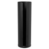  Nexio Collection 4-Roll Freestanding Cylinder Toilet Roll Holder in Black, 5-7/16'' Diameter x 17-13/16'' H