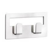  Vindo Collection Twin Towel Hook in Stainless Steel,  4-11/32'' W x 43/64'' D x 2-3/8'' H