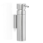  Nexio Collection Wall Mounted Soap Dispenser in Stainless Steel, 1-5/8'' Diameter x 3-1/4'' D x 6-3/4'' H