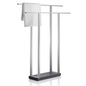  Menoto Collection Wide Towel Rack in Satin Stainless Steel, 29-9/16'' W x 6-5/16'' D x 35-21/32'' H