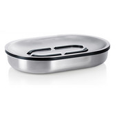 Areo Collection Soap Dish in Matt Brushed Finish, 5-3/4'' W x 3-3/4'' D x 1'' H