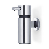  Areo Collection Wall-Mounted Soap Dispenser in Matt Brushed Finish, 2-1/5'' Diameter x 4-1/2'' D x 6-1/2'' H