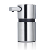  Areo Collection Small Soap Dispenser in Polished Finish, 2-1/5'' Diameter x 3-1/3'' D x 4-1/2'' H