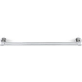  Areo 27'' Twin Wall Mounted Towel Rail, Matte Stainless Steel, 27''W x 5-7/8''D x 2-1/4''H