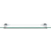  Areo Glass Shower Shelf, Matte Stainless Steel Mounting Hardware, 30''W x 9-1/2''D x 2-3/8''H