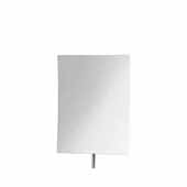  Vista Collection Wall Mounted Mirror, Matte Nickel Plated, 5-1/2''W x 10''D x 7-1/2''H