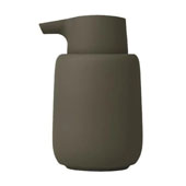  Sono Collection Freestanding Soap Dispenser Tarmac in Olive, 3-3/4''W x 3-3/8''D x 5-11/16''H